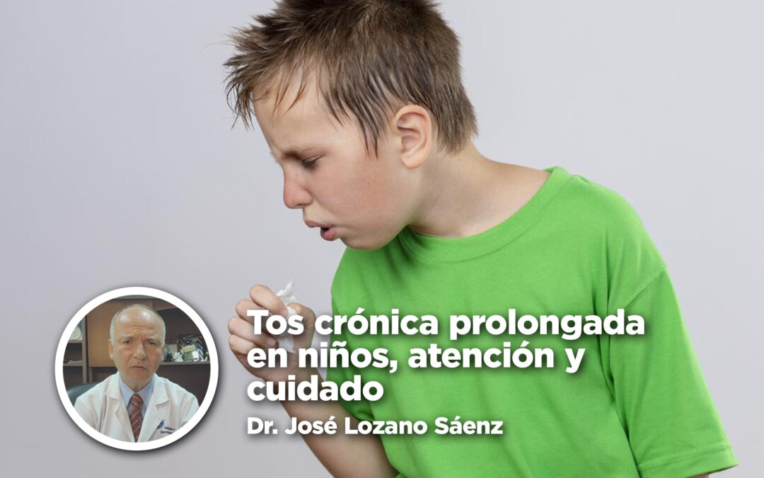 Tos crónica prolongada en niños, atención y cuidado